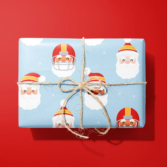 KC Santa Gift Wrap