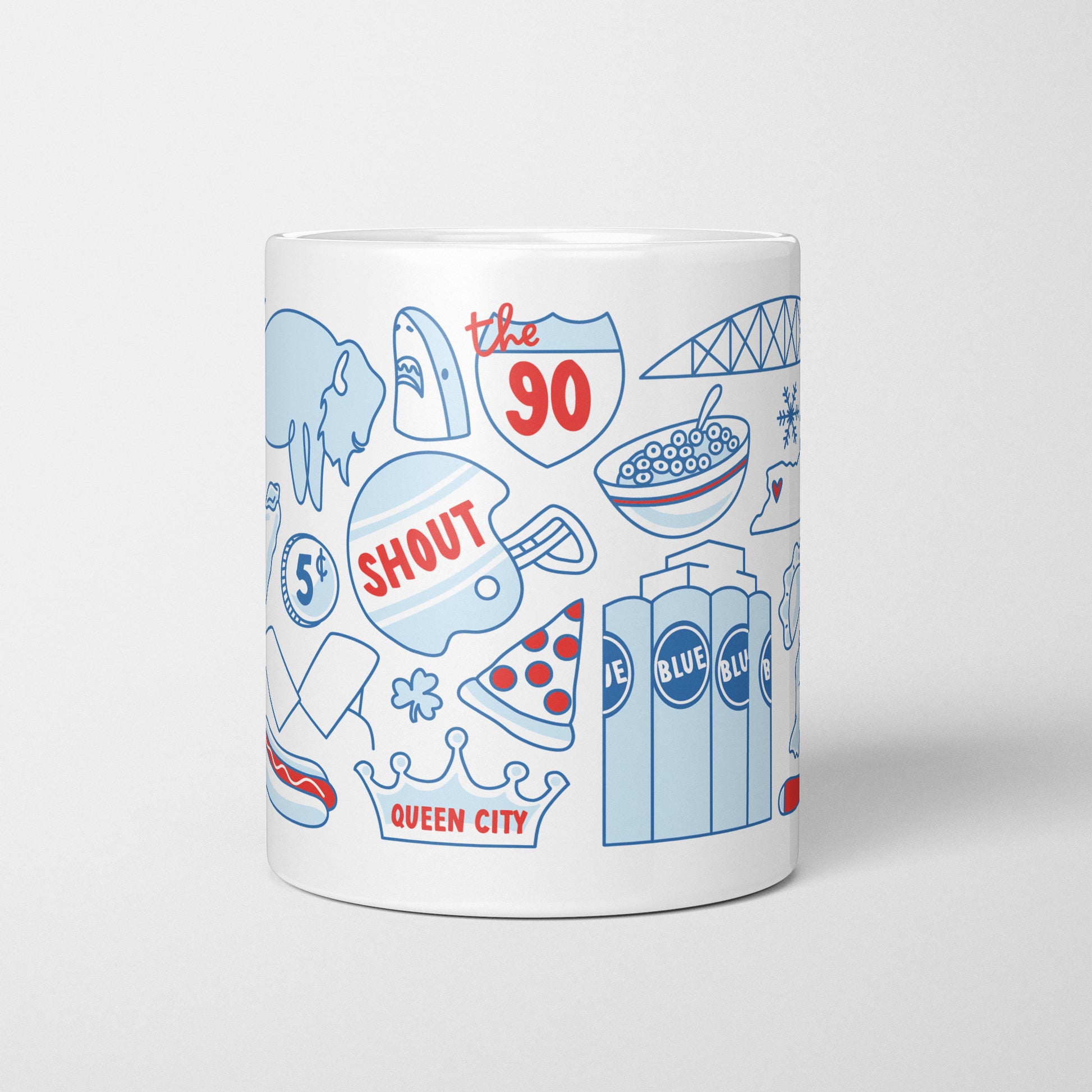 Majestic Buffalo gift-boxed mug